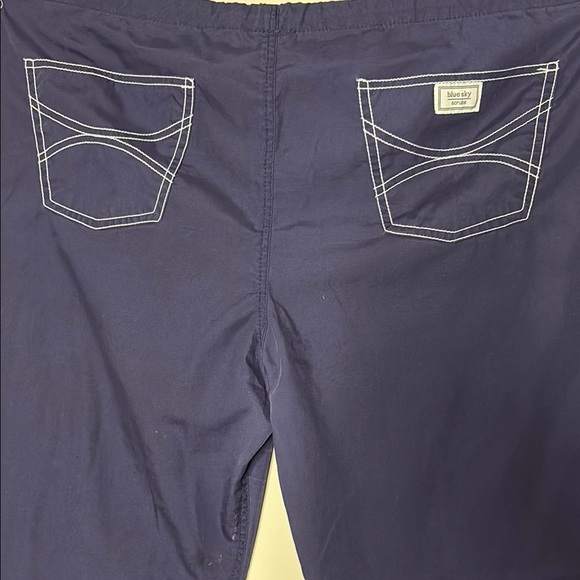 Blue Sky Deep Blue Relaxed Pants - Picture 8 of 8
